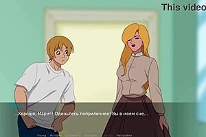 Blonde Granny in Halloween Costume Takes Huge Cock Outdoors