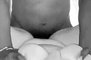 Big black cock pounds cheating wife's big ass