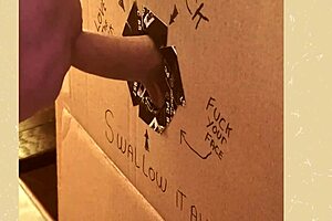 homemade amateur gloryhole blowjob sucking throbbing cock