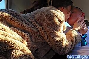 my best friend rams my ass in his car deep in the forest