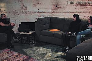 hey petite milf criminal, wanna anal threesome with parole officer's monster cock?