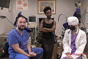 Rina Arem takes my virginity in her steamy clinic