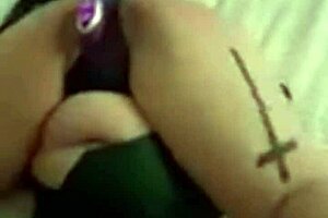 bbw misscuntcake lilith takes ass toy and mouth dick deep