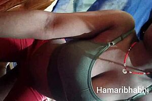 curvy indian village wife rides cowgirl in tight leggings for creampie ranch sex