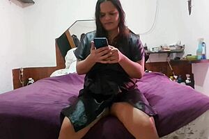 latina with big ass pussy gets wet for fetish reality fun