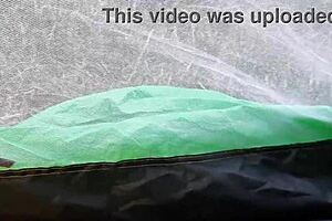 Lesbian Illusion Girls Lick Pussy In Rainy Tent