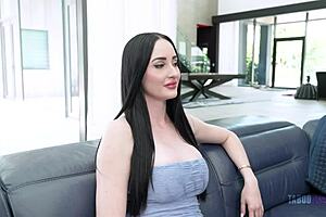 Violet Voss Seduces with Big Tits Riding Monster Cock POV