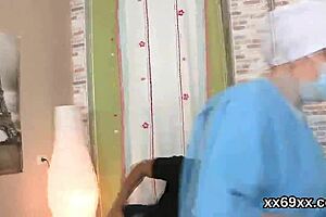 Dude helps check hymen then penetrates shaved teen in hardcore group