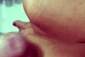 Milf Grips Young Cock Tight During Steamy Movie Frenzy