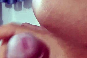 Milf Grips Young Cock Tight During Steamy Movie Frenzy