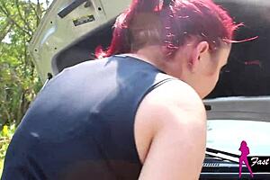 foda anal com cu empinado na estrada de mary redqueen