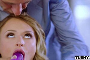 emma's hottest anal threesome compilation with oiled double penetration gaping