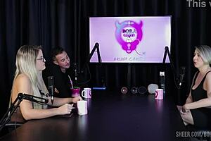 mary red queen's sheer lingerie casting compilation exposes bruna carlos wild side