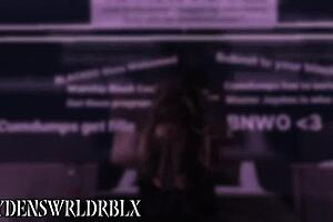 fucking this snowbunny fan hard with my monster bbc!