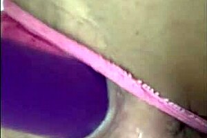 LA LATINA MASTURBATES RICO WITH FAVORITE DILDO ASS