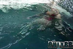 imagine tatted blonde kitty quinn oiled up bbc poolside pounding?