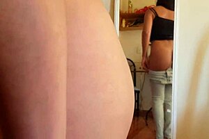 Colombian babe begs bareback pounding moans