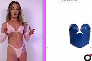 oh this latex lingerie clings so tight on my bound body