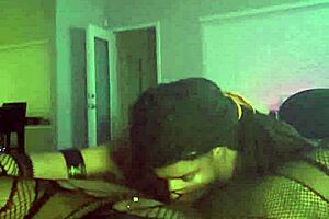 Netflix turns into bareback ebony blowjob doggystyle pussy licking hardcore sloppy fuck!