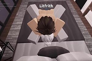 litfrith bangs virgin roblox fan with multiple inside creampies