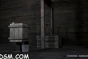 Bound Sluts Compete in Hardcore Pussy Fucking Contest