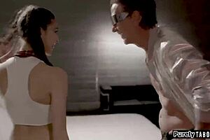 teen deepthroats monster cock anal reamed rough by old man!