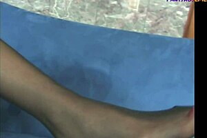 ben drills alanah rae's big tits in black pantyhose doggystyle and cowgirl