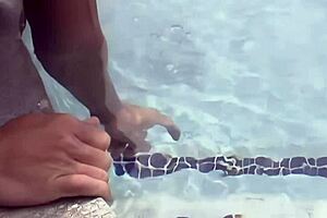 Lisa Marie's Gaping Ass and Big Tits Take Monster Cock in Fishnets