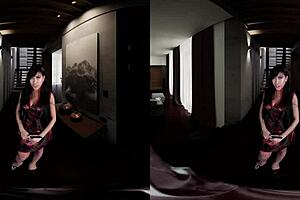 Ember Snow rides big cock cowgirl craving as filipina colleague slut