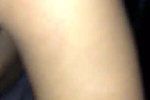 The petite teen casually kneels to suck his throbbing cock deeply