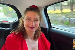 charlotte the fiery redhead gets her holes wrecked by two throbbing cocks