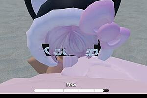 big tits babe gets fucked hard on crowded beach crossroad