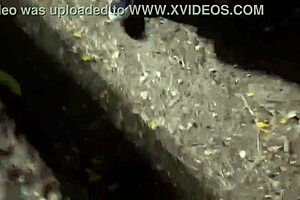 Teasing Lips on Hubby in Public Forest Thrill Firegreen2