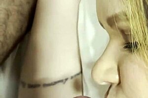 DJ Brisa Sucks Lying Down Boldly Until Gagging