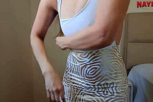 Which hot blonde slut's panties make your heart race most