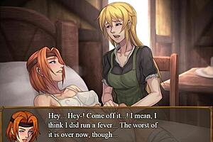 Claire's Wild Lesbian Kissing Masturbation Quest Episode Explodes!