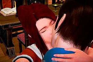 redhead teen plays erotic homemade game