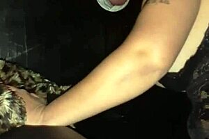 married redhead sneaks to swing house alone after hubby blowjob for raw creampie facial 😲