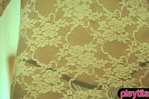 CHLOE AMOUR FINGERS SHAVED PUSSY TO ORGASM IN LINGERIE