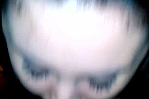 interracial slut gives nasty wet blowjob to huge cock