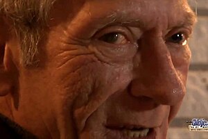 oiled teen 18+ massages old man into hardcore pounding cum finish