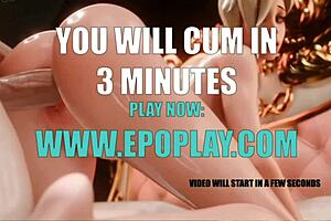 massive cock slams between perfect brunette ass cheeks hard