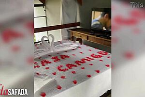 Honeymoon Cabin Turns into Wild Fuck Fest!