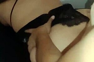 cuckold wife trains with big tits and monster cock creampie
