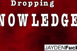 jayden jaymes bares big tits and pussy in changing room tease