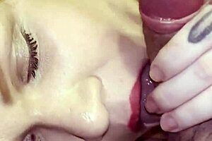 DJ Brisa Sucks Lying Down Boldly Until Gagging