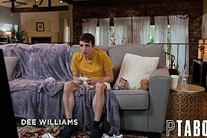 dee williams dominates ricky spanish and kristof cale in intense two-player hardcore game