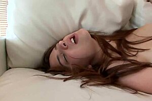 Great Big Saggy Natural Tits Bounce Wildly on Hot Housewife