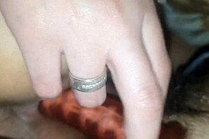 wow got a yummy blowjob then double stuffed her tight pussy 😍