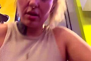 whoops didn't notice my sweaty shirt went see through at the gym total tease